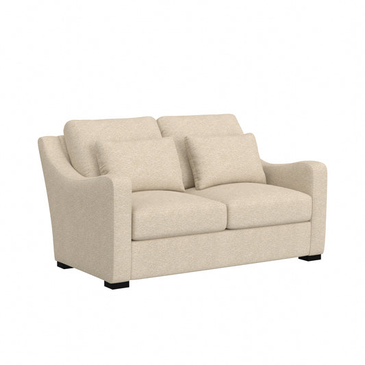 Hillsdale Furniture York Upholstered Loveseat, Sand