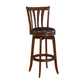 Hillsdale Furniture Savana Wood Bar Height Swivel Stool, Cherry