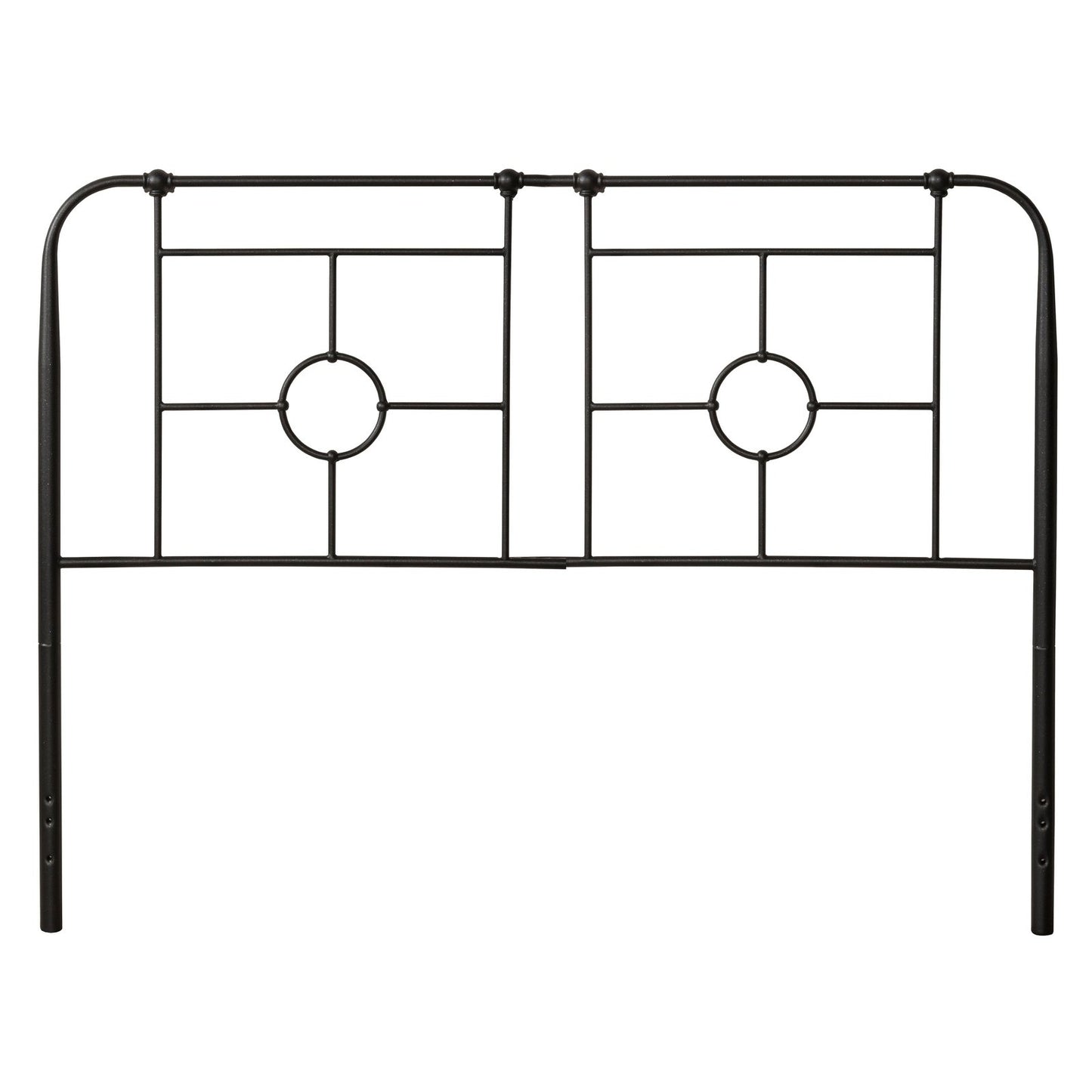 Hillsdale Furniture Trenton King Metal Headboard, Black Sparkle