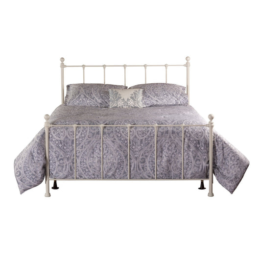 Hillsdale Furniture Molly Queen Metal Bed, White