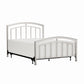 Hillsdale Furniture Claudia Queen Metal Bed, Matte Nickel
