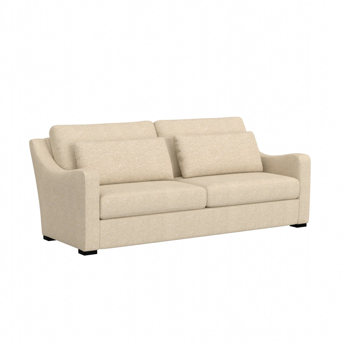 Hillsdale Furniture York Upholstered Sofa, Sand