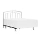 Hillsdale Furniture Claudia Full/Queen Metal Headboard with Frame, Matte Nickel