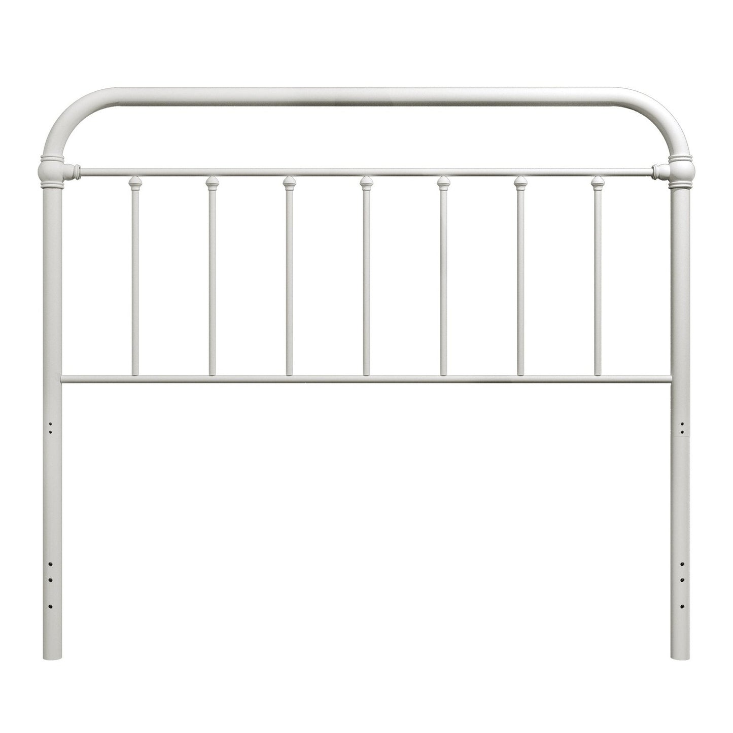 Hillsdale Furniture Kirkland Metal King Headboard without Frame, Soft White