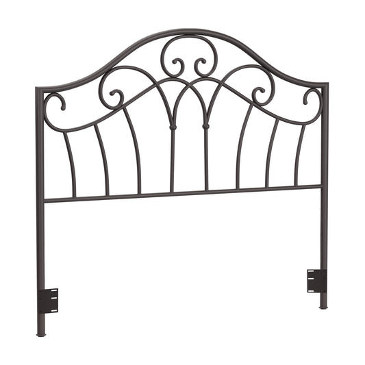 Hillsdale Furniture Josephine Full/Queen Metal Headboard, Metallic Brown