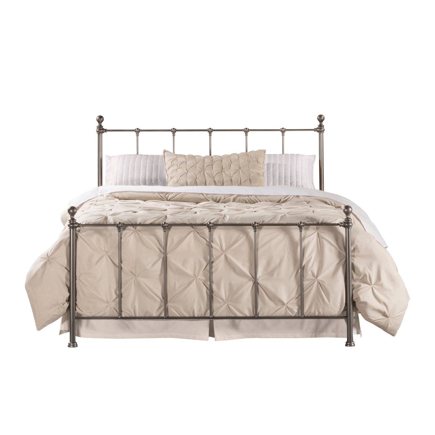 Hillsdale Furniture Molly Full Metal Bed, Black Steel