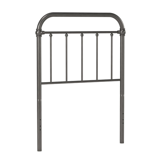 Hillsdale Furniture Kirkland Metal Twin Headboard without Frame, Aged Pewter