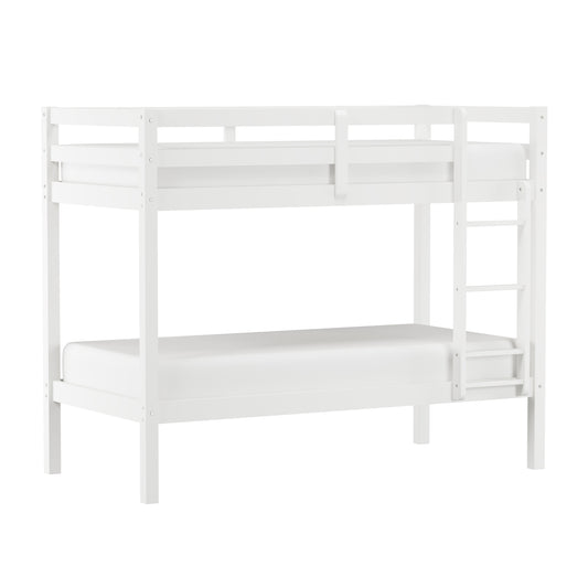 Hillsdale Kids and Teen Caspian Twin Over Twin Bunk Bed, White