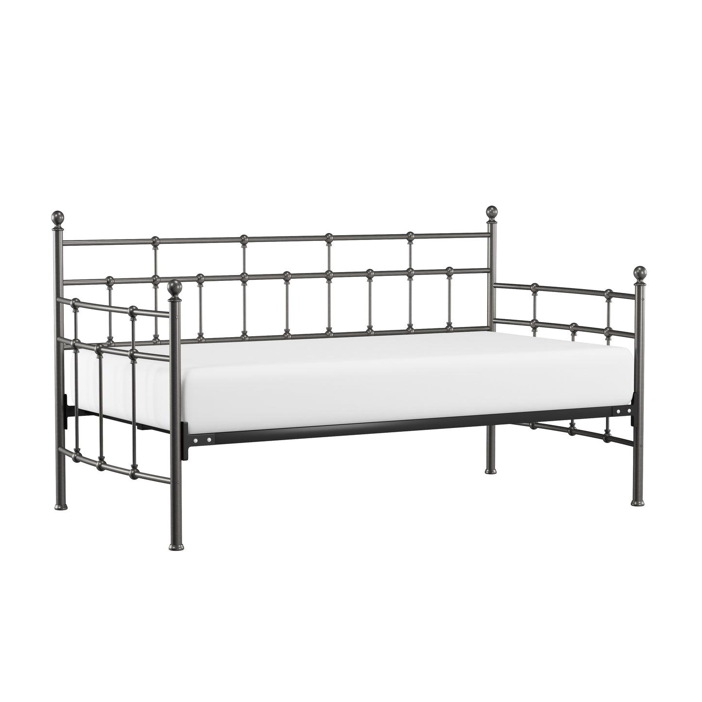 Hillsdale Furniture Providence Metal Twin Daybed, Aged Pewter