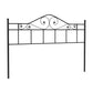 Hillsdale Furniture Harrison King Metal Headboard without Frame, Textured Black