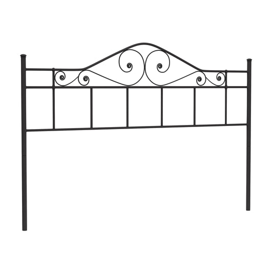 Hillsdale Furniture Harrison King Metal Headboard without Frame, Textured Black