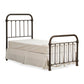 Hillsdale Furniture Kirkland Metal Twin Bed, Dark Bronze