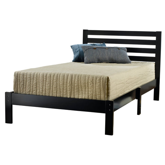 Hillsdale Furniture Aiden Wood Twin Bed, Black