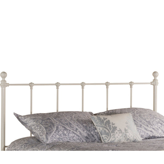 Hillsdale Furniture Molly Full Metal Headboard with Frame, White