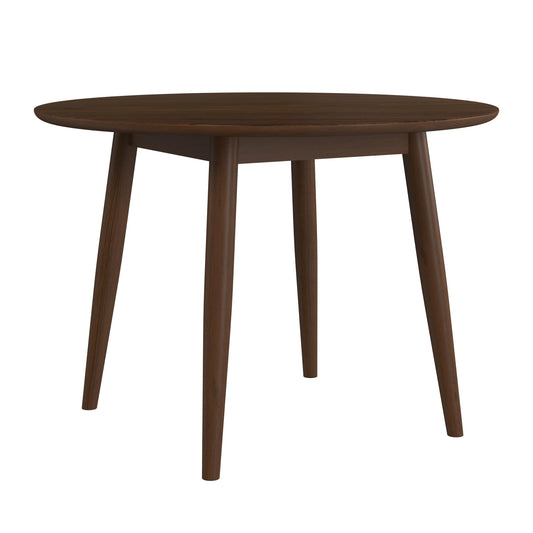 Hillsdale Furniture San Marino Round Wood Dining Table, Chestnut