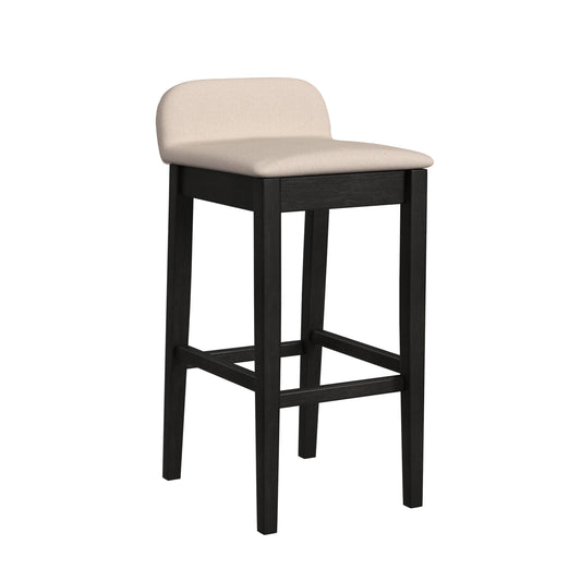 Hillsdale Furniture Maydena Wood Bar Height Stool, Black